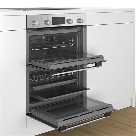 Bosch NBS113BR0B Series 2 Built Under Double Oven - STAINLESS STEEL - Appliance City