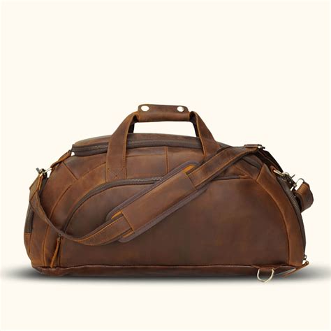 The Multifunction - Travel Duffel Backpack – Western Leather Goods