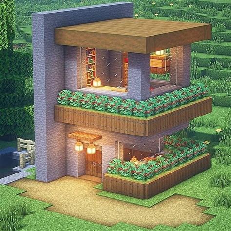 Minecraft Builds and Memes🤣 on Instagram: “Awesome house with sweet berries . Follow ...