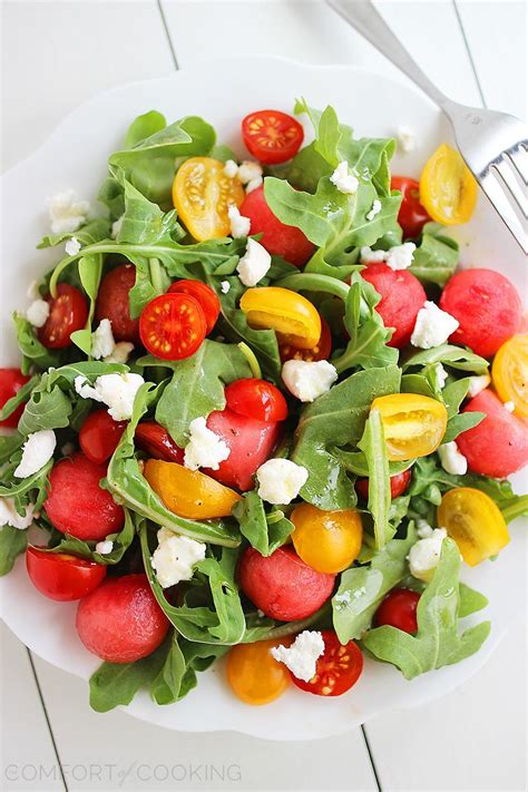 Steps to Prepare Arugula Salad Recipes With Watermelon