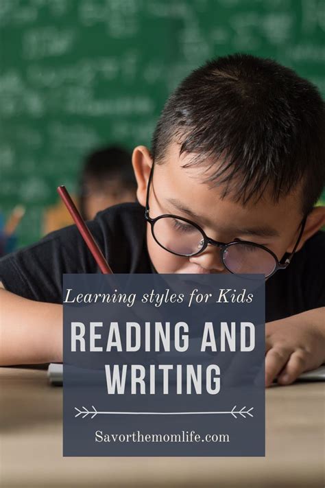 Reading and Writing Learning Style for Kids- Everything You Need to Know | Learning styles ...