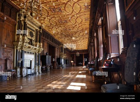 27 August 2017 - Hatfield, UK: Hatfield House England interior Stock Photo - Alamy