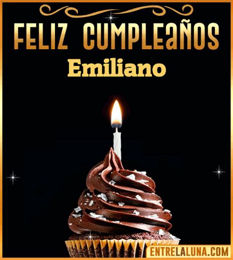 Feliz Cumpleaños Emiliano GIF 🎂 【Felicidades Emiliano 】🎉