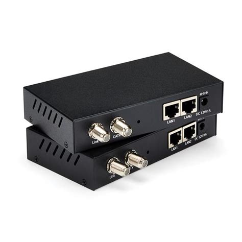 Ethernet Over Coaxial LAN Extender Kit - Gigabit | StarTech.com