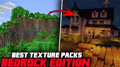 5 BEST BEDROCK EDITION TEXTURE PACKS FOR MINECRAFT IN 2022! (1080P HD) - YouTube