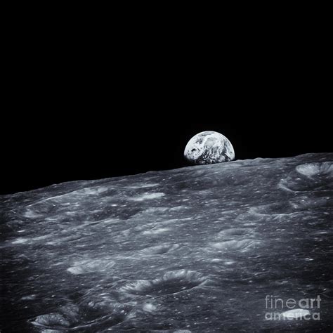 Earth Rise Apollo 8 Photograph by Gallery Twenty Seven | Fine Art America