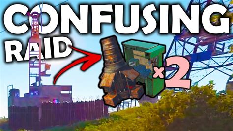 The most CONFUSING solo raid EVER - Rust - YouTube