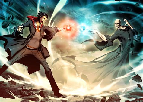 Harry Potter VS Voldemort by GENZOMAN on DeviantArt