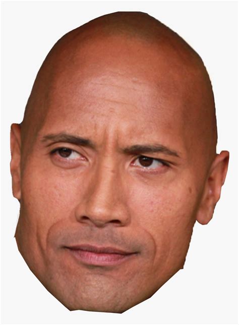 Dwayne Johnson Face Png, Transparent Png , Transparent Png Image - PNGitem