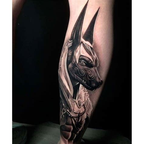 Anubis Tattoos: Meanings, Tattoo Designs & Ideas