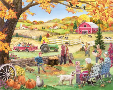 Countryside Autumn Jigsaw Puzzle | PuzzleWarehouse.com