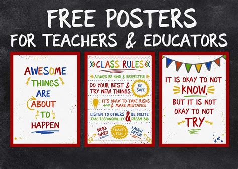 Teacher Appreciation Classroom Rules Editable Template PRINTABLE ...