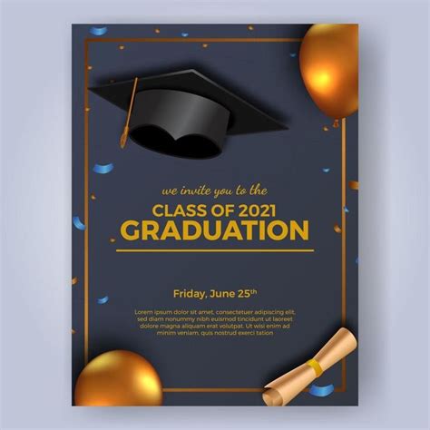 Graduation poster banner template | Graduation banner, Graduation ...