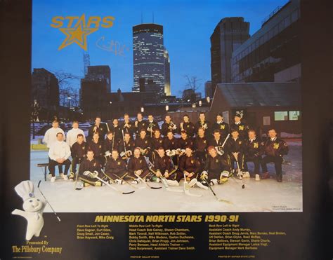 Minnesota North Stars Team Photos (1967-1993)