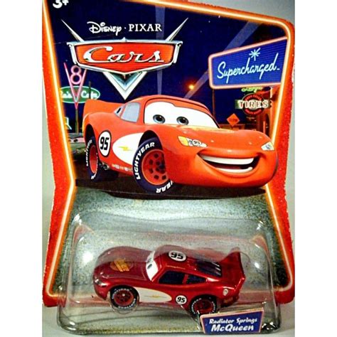 Disney Cars Series 1 - Lightning McQueen - Radiator Springs version - Global Diecast Direct