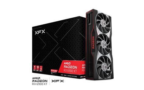 XFX SPEEDSTER MERC319 AMD Radeon RX 6900 XT 16GB GDDR6 PCI Express Gaming Graphics Card Black RX ...