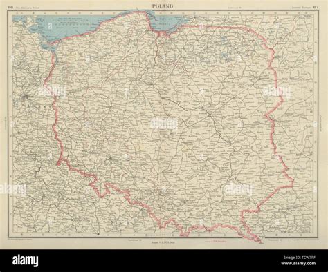 20th century poland borders hi-res stock photography and images - Alamy