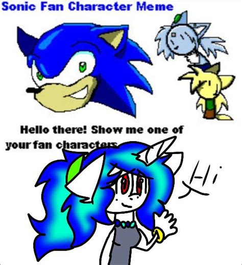 Sonic fan character meme! | Sonic the Hedgehog! Amino