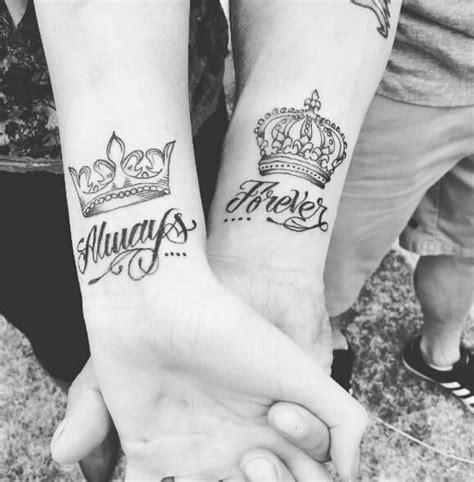 Share 85+ marriage king and queen tattoos latest - vova.edu.vn