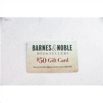 Barnes & Noble Gift Card, $50.00 | Property Room