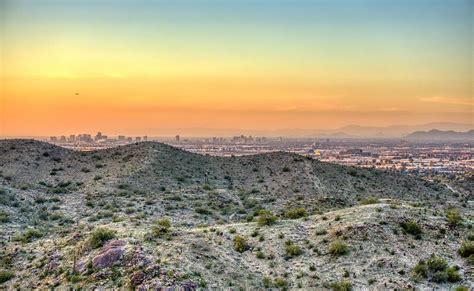 Phoenix Sunset Skyline Photograph by Anthony Giammarino | Pixels