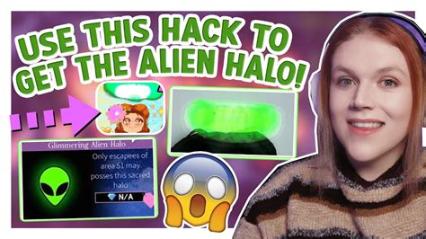 HOW To Wear The ALIEN HALO Using This "HACK" In Royale High ROBLOX ...