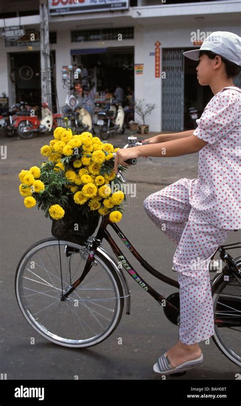 Vietnam, Saigon (Ho Chi Minh City), Tet Festival, shopping for ...