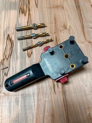 How to Use a Dowel Hole Jig — Breezing Through