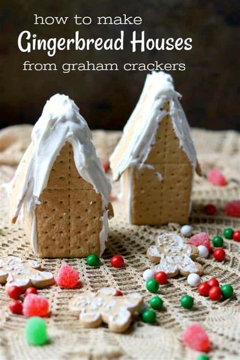 How to Make a Graham Cracker Gingerbread House - Restless Chipotle