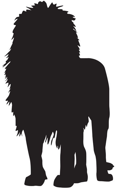 clipart free lion silhouette 20 free Cliparts | Download images on Clipground 2024