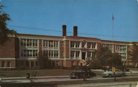 New Hanover High School Wilmington, NC Postcard