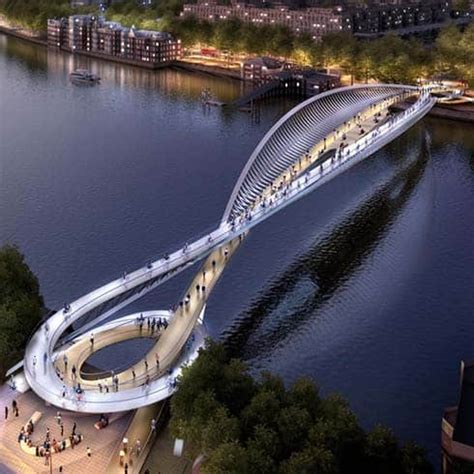 London’s New Pedestrian and Cycle Bridge – Suckstobebroke