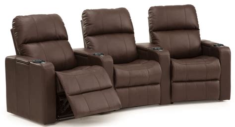 Elite Bonded Leather Home Theatre Seating, PSR-41952-LEATHER, Palliser