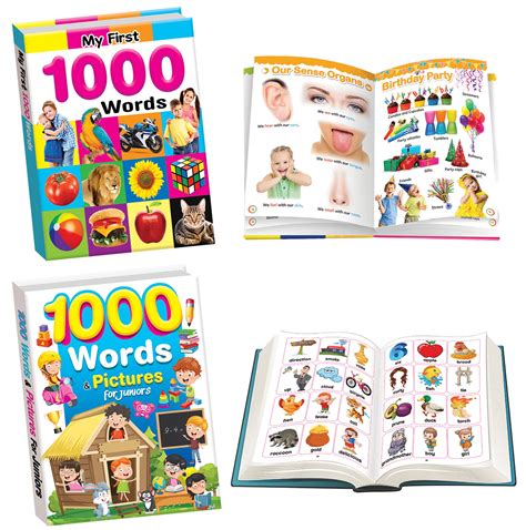 MY FIRST 1000 WORDS & PICTURES FOR JUNIORS - Mind To Mind Books Store