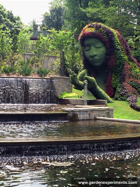 Earth Goddess and Cascades Garden - Atlanta Botanical Garden