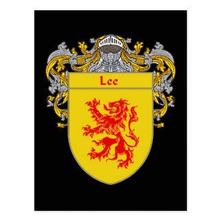 Lee Family Crest Postcards | Zazzle