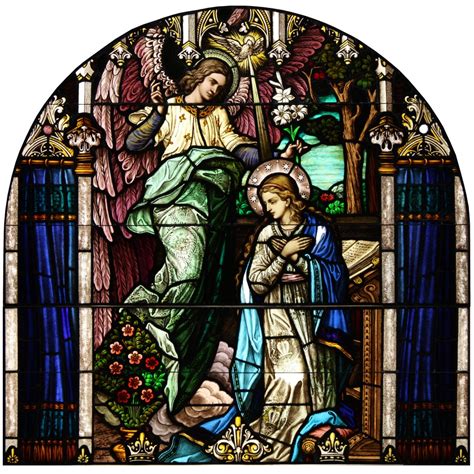 Stained Glass / Holy Rosary St. Mary's Catholic Church