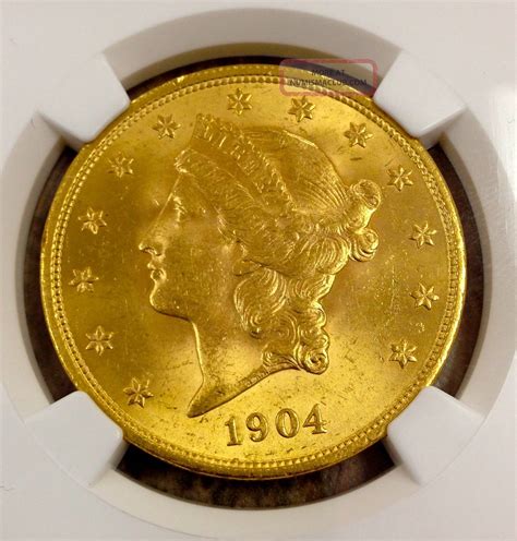 1904 $20 Liberty Gold Ngc Ms64 Pq++ Fresh Priced To Sell