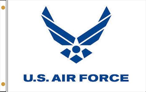 US Air Force logo flag made in USA