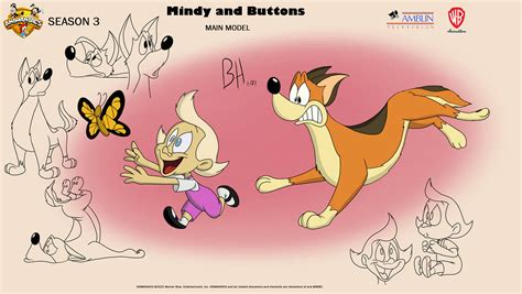 Mindy and Buttons (Animaniacs 2020 Season 3) 2022 - Animaniacs Fan Art (44696899) - Fanpop