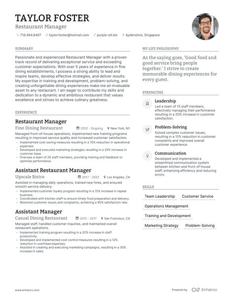 3 Restaurant Manager Resume Examples & How-To Guide for 2024