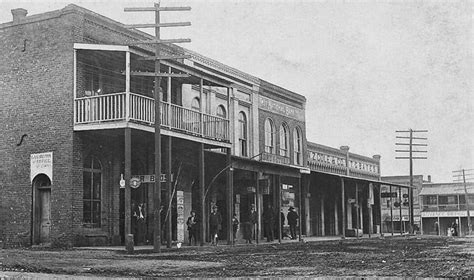 Downtown street scene at Waldron, AR. (Scott County); 1908 | Street scenes, Scott county ...