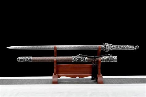 LONGSWORD Handcrafted Dragon King Swords with Forged Blades – Chinese ...