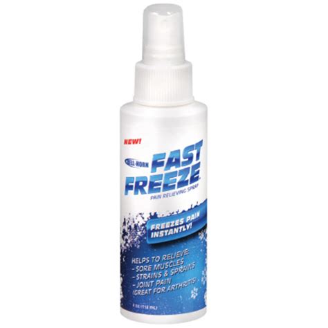 DJO Global Fast Freeze 10% Strength Topical Pain Relief Spray - 4 oz