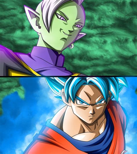 Zamasu vs Goku by rmehedi | Dragon ball super goku, Star wars anime, Dragon ball super