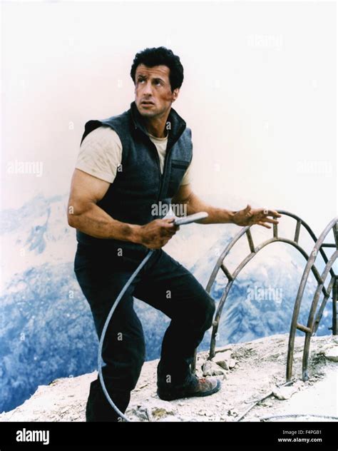 Sylvester Stallone / Cliffhanger / 1993 directed by Renny Harlin Stock Photo - Alamy