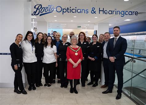 Boots Opticians store in Victoria Centre receives exciting new makeover