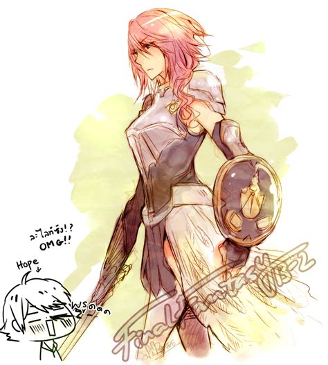 Lightning FF13-2 by raveeoftitans on DeviantArt