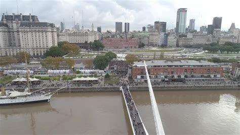 Bridge and Skyline in Buenos Aires, Argentina image - Free stock photo - Public Domain photo ...