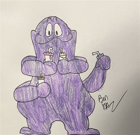 The Evil Grimace by FirstBuster1999 on DeviantArt